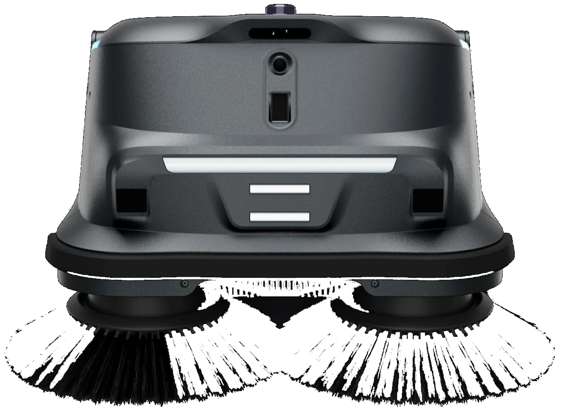 Commercial cleaning robot